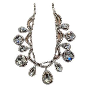 NWT! Cezanne Crystal and Rhinestone Statement Necklace